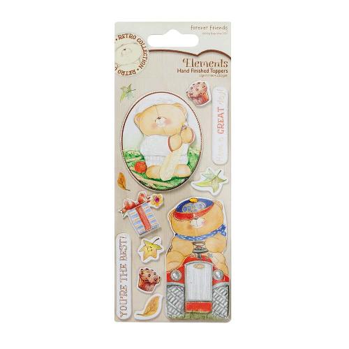 Great Day Dad Forever Friends Elements Toppers